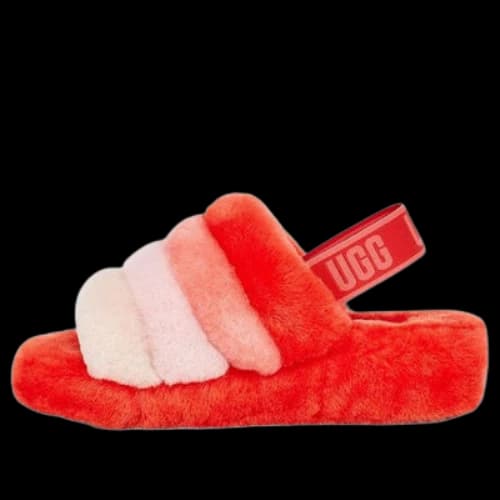 UGG Fluff Yeah Slide Lava Flow Multi (Women's)