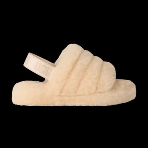 UGG Fluff Yeah Slide Natural Sea Salt (Kids)