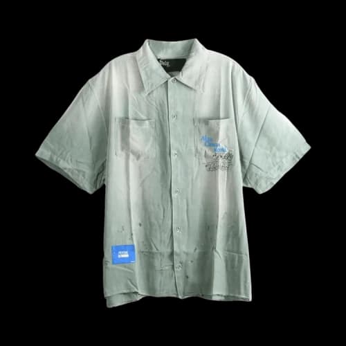 Paly Hollywood Alta Cienega Button Down Shirt 'Blue'