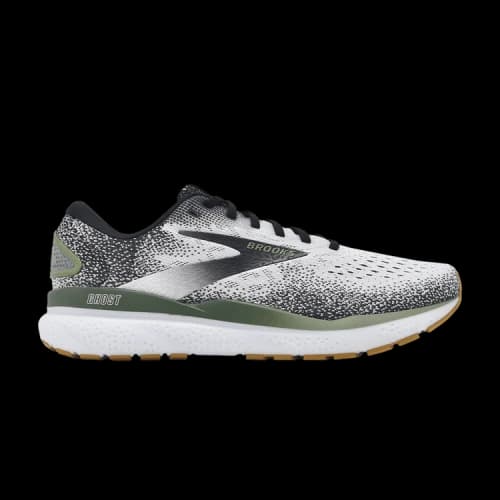 Brooks Ghost 16 'White Black Green'