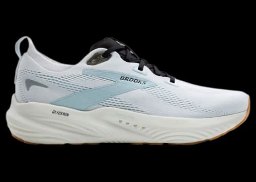 Brooks Glycerin 22 Bright White Winter Sky Black