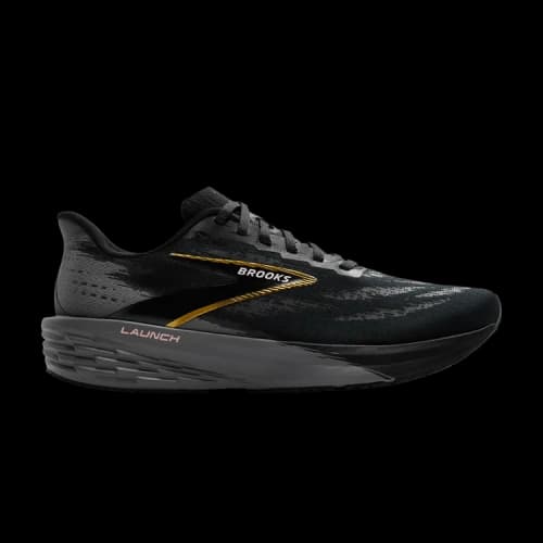 Brooks Launch 11 Black Grey Gold