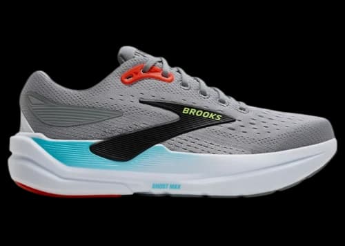 Brooks Ghost Max 3 Primer Grey Antarctica Red