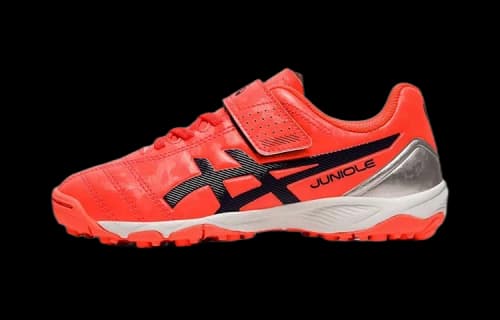 ASICS Juniole 5 TF Turf Sport Shoes K Orange/Red