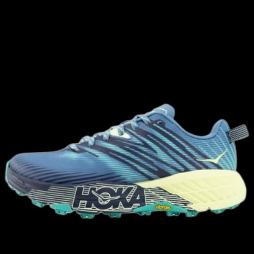 HOKA ONE ONE Speedgoat 4 Wide 'Provincial Blue Luminary Green' (Women's)