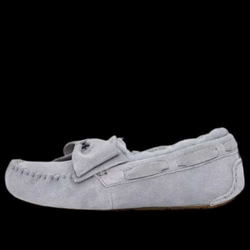 UGG Dakota Suede Bow Slipper 'Grey Geyser' (Women's)