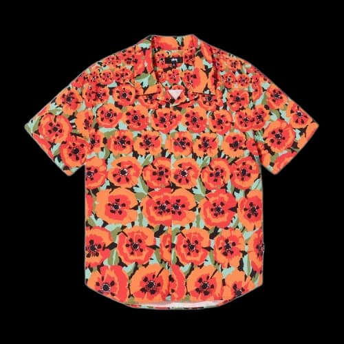 Stussy Poppy Shirt 'Orange'