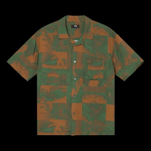Stussy Photo Film Shirt 'Green'