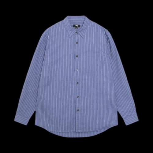 Stussy Oxford Shirt 'Blue Stripe'