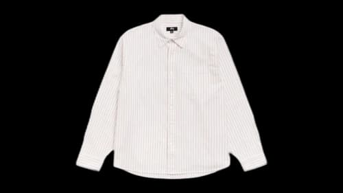 Stussy Oxford Shirt White Stripe