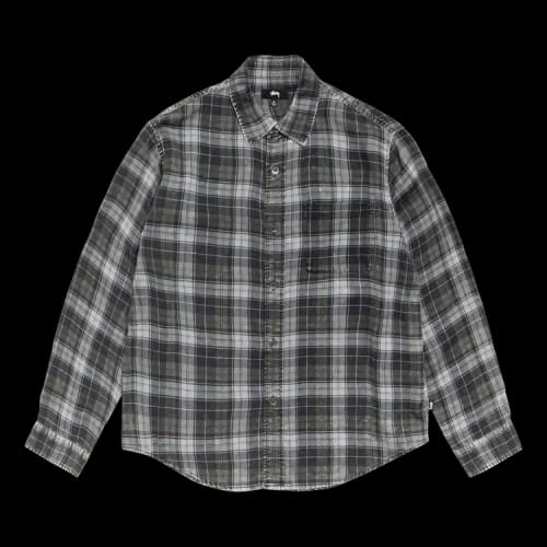 Stussy Matthew Plaid Shirt 'Charcoal'