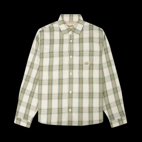 Stussy Lau Plaid Shirt 'Off White'