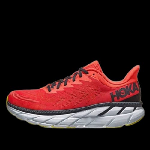 HOKA ONE ONE Clifton 7 'Orange Red Black'
