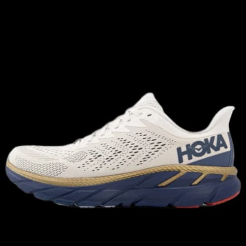 HOKA ONE ONE Clifton 7 'Tofu Vintage Indigo' (Women's)