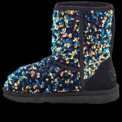 (PS) UGG Classic II Stellar Sequin 'Black'