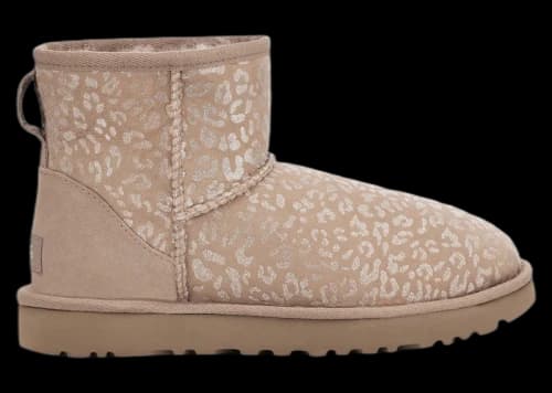UGG Classic Mini Snow Leopard Boot Amphora (Women's)