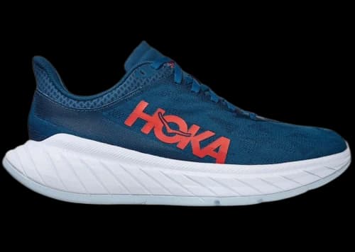 Hoka One One Carbon X 2 Moroccan Blue Hot Coral (Women's)