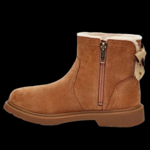 UGG Lynde Fleece Lined Big Boys Brown