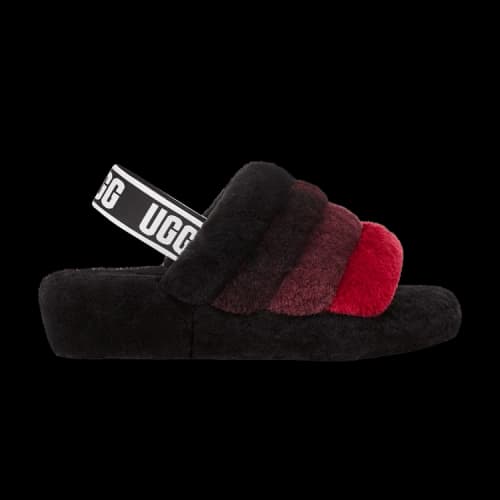 UGG Fluff Yeah Slide Black Multi (Women's)