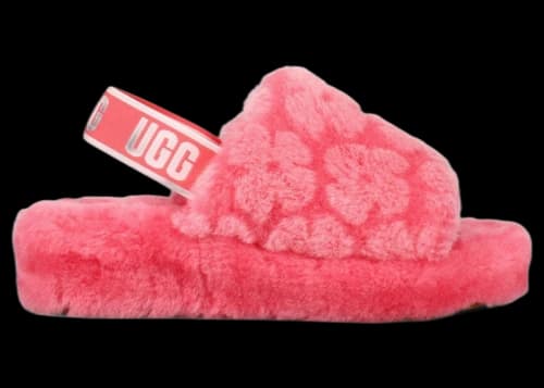 UGG Fluff Yeah Slide Poppy Strawberry (Women's)
