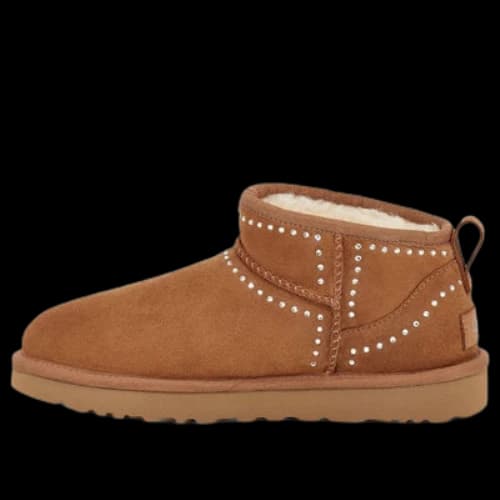 UGG Classic Ultra Mini Bling 'Chestnut' (Women's)