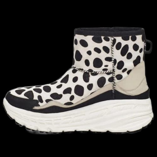 UGG Ca805 Classic Dalmatian Fleece Lined Black White