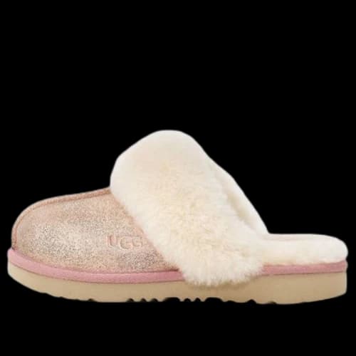 (PS) UGG Cozy II Metallic Glitter Slipper 'Rose Gold'