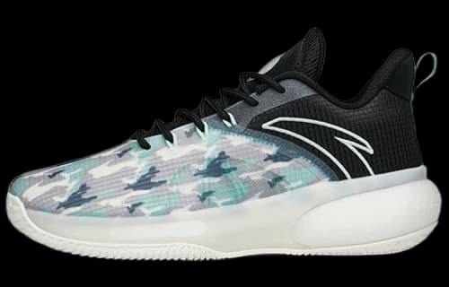 ANTA Cement Bubble Basketball Shoes 'Grey Black'