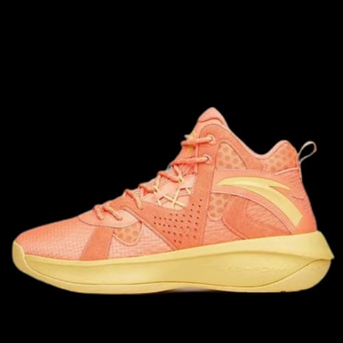 ANTA Shock The Game 2 High Top Shoes 'Orange Yellow'