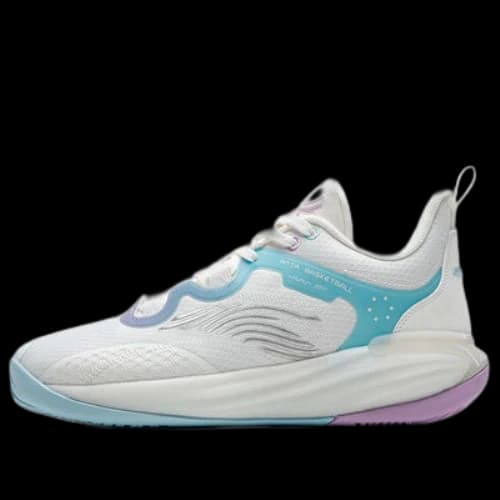 ANTA Basketball Shoes 'White Blue Purple'