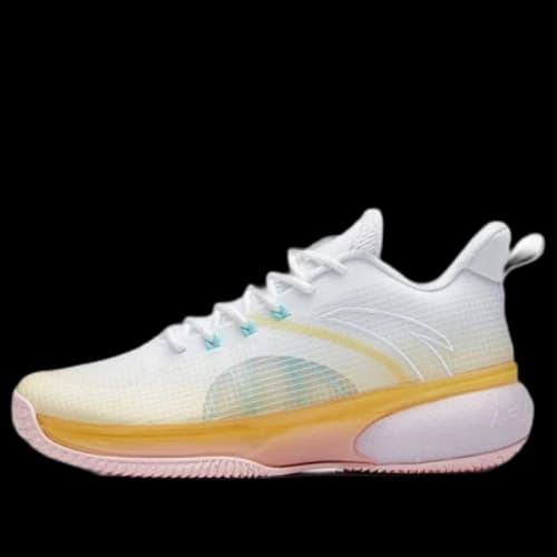 ANTA Basketball Series Sneakers 'White Yellow Green'
