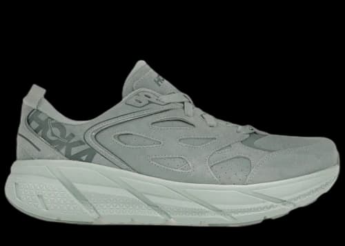 Hoka One One Bondi L Suede Grey Mist (All Gender)