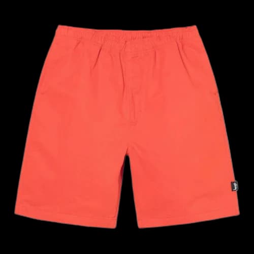 Stussy Brushed Beach Short 'Red Orange'