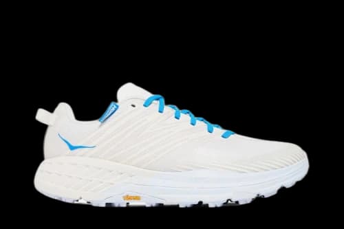 Hoka thisisneverthat x Speedgoat 4 'Marshmallow Cyan'