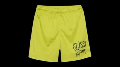 Stussy Mesh Sport Short Lime