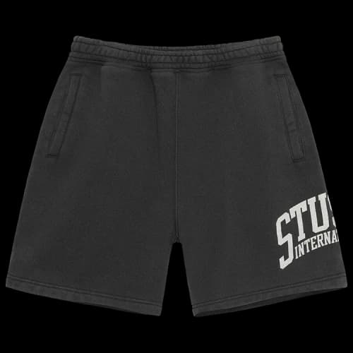 Stussy Fleece International Short 'Washed Red'