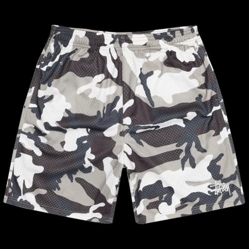 Stussy Basic Mesh Short 'Snow Camo'