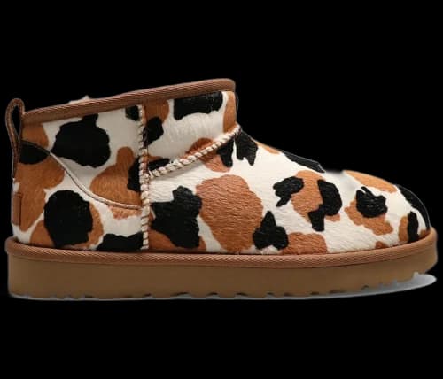 UGG Classic Ultra Mini Boot Cow Print (Women's)