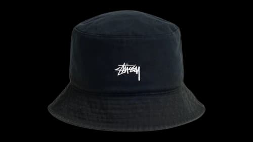 Stussy Reversible Stock Bucket Hat Black/Olive