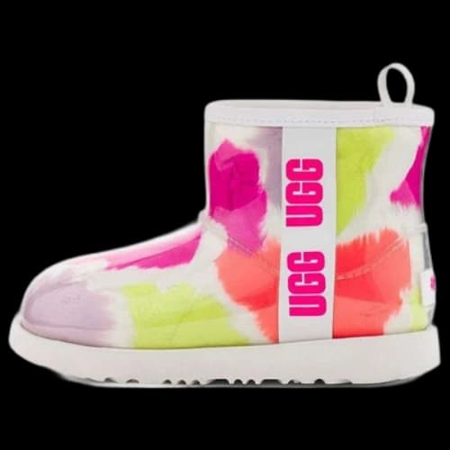 UGG Classic Clear Mini Party Spots Boot 'White' (Women's)
