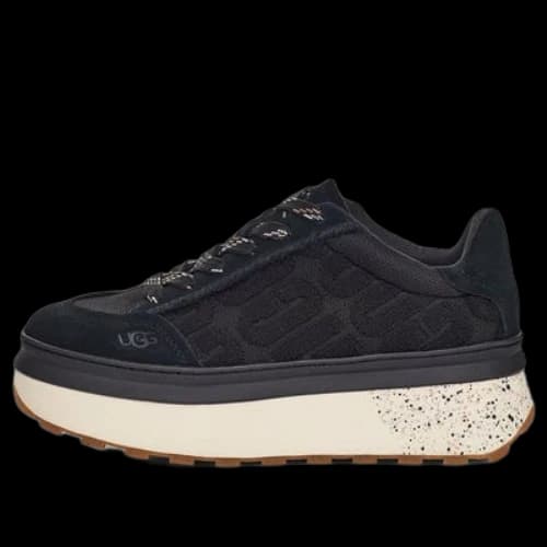 UGG Marin Lace Logo Sneaker 'Black' (Women's)