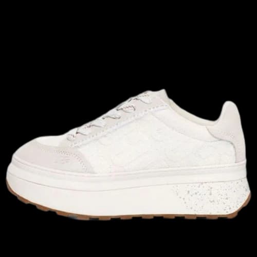 UGG Marin Lace Logo Sneaker 'White' (Women's)