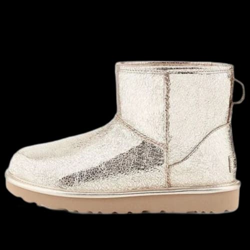 UGG Classic Mini Metallic Sparkle 'Light Gold' (Women's)