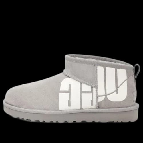 UGG Classic Ultra Mini Chopd 'Light Grey' (Women's)