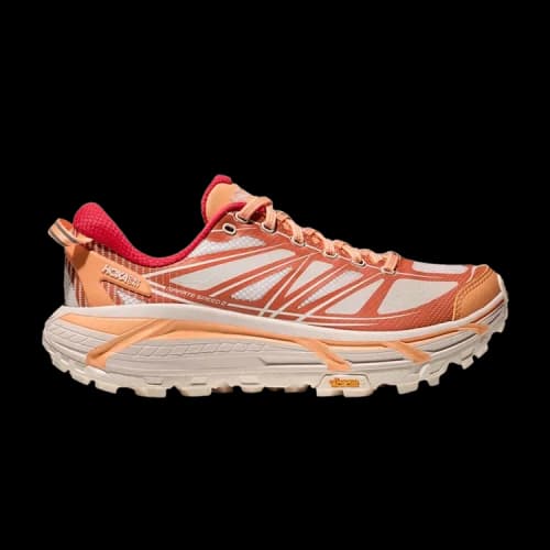 HOKA ONE ONE Mafate Speed 2 Support Casual Running Shoes Unisex Orange Beige