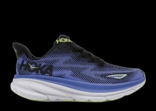 Hoka One One Clifton 9 Black Stellar Blue (Women's)