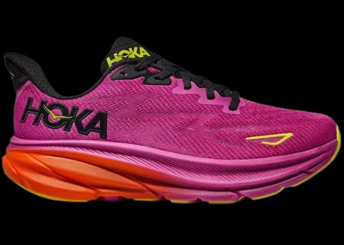 Hoka One One Clifton 9 Fuchsia Black (Women's)