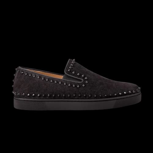 Christian Louboutin Pik Boat Flat 'Carbon'