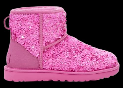 UGG Classic Mini Chunky Sequin Boot Echinacea (Women's)