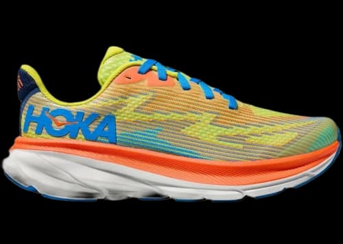 Hoka One One Clifton 9 Evening Primrose Vibrant Orange (GS)